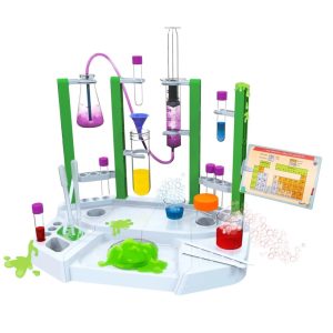 Set de chimie cu 20 de experimente și slime fosforescent, Thames & Kosmos