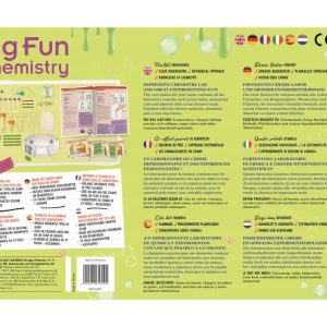 Set de chimie cu 20 de experimente și slime fosforescent, Thames & Kosmos