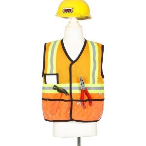 Set de constructor cu vestă, cască, ciocan și clește, Souza!
