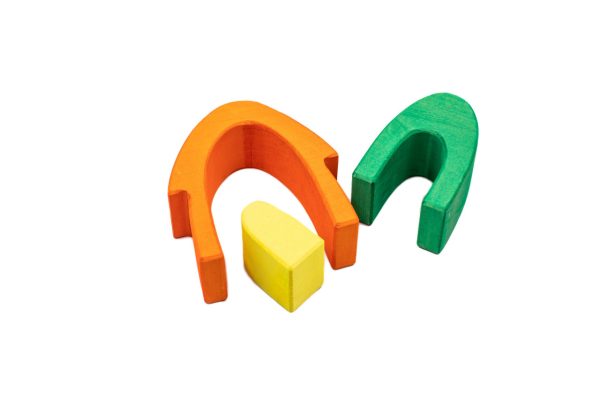Set de joacă liberă din lemn Toamna fermecată, cu 11 piese stivuibile, Marc toys