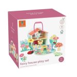Set de joacă magnetic din lemn, Căsuța zânelor, cu zâne și gângănii, Orange Tree Toys