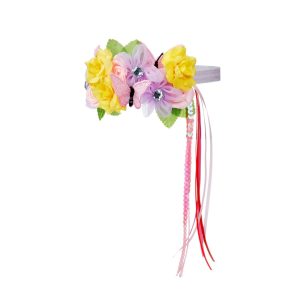 Set pelerină fluture cu bentiță florală și baghetă magică, Souza!