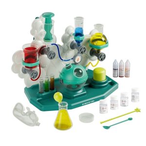 Set STEAM laborator de chimie cu experimente cu bule, TopBright ScienceCan
