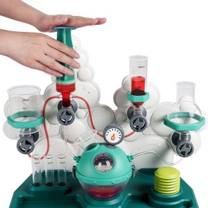 Set STEAM laborator de chimie cu experimente cu bule, TopBright ScienceCan