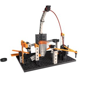Set STEM de construcție cu 217 piese și 10 modele interactive, Fischertechnik