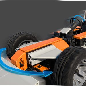 Set STEM de construcție cu 375 de piese și 10 modele, Fischertechnik