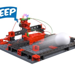Set STEM pentru circuite electrice, cu 112 piese și 11 modele, Fischertechnik