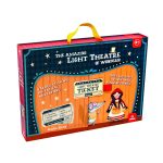 Teatru de lumini și umbre cu 12 personaje, 2 fundaluri și recuzită, Svoora