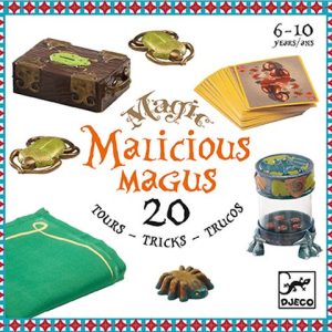 Trusă de magie cu 20 de trucuri, pentru tineri magicieni, Djeco