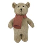 Ursuleț de pluș Gaspard mare, cu eșarfă din bumbac, lavabil, Egmont Toys