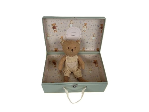 Ursulețul Marcel din bumbac organic, în cutie cadou, Egmont Toys