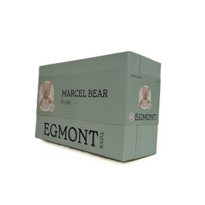 Ursulețul Marcel din bumbac organic, în cutie cadou, Egmont Toys