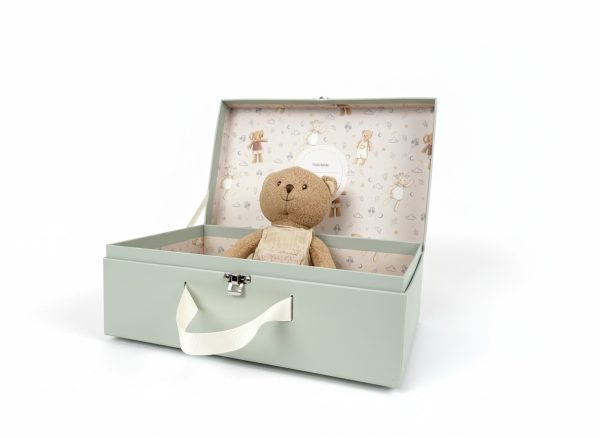 Ursulețul Marcel din bumbac organic, în cutie cadou, Egmont Toys